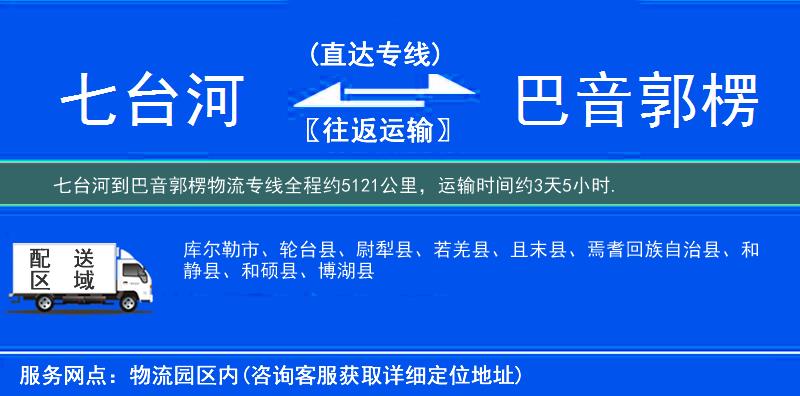 七臺(tái)河到巴音郭楞物流專(zhuān)線(xiàn)